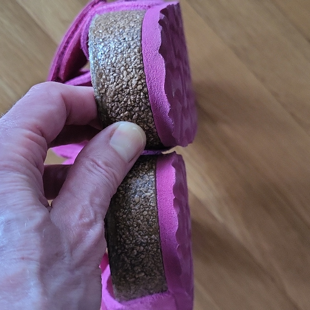 Birkenstock Uji Nubuck-Suede - Fuchsia Tulip - 39EU - Picture 7 of 7